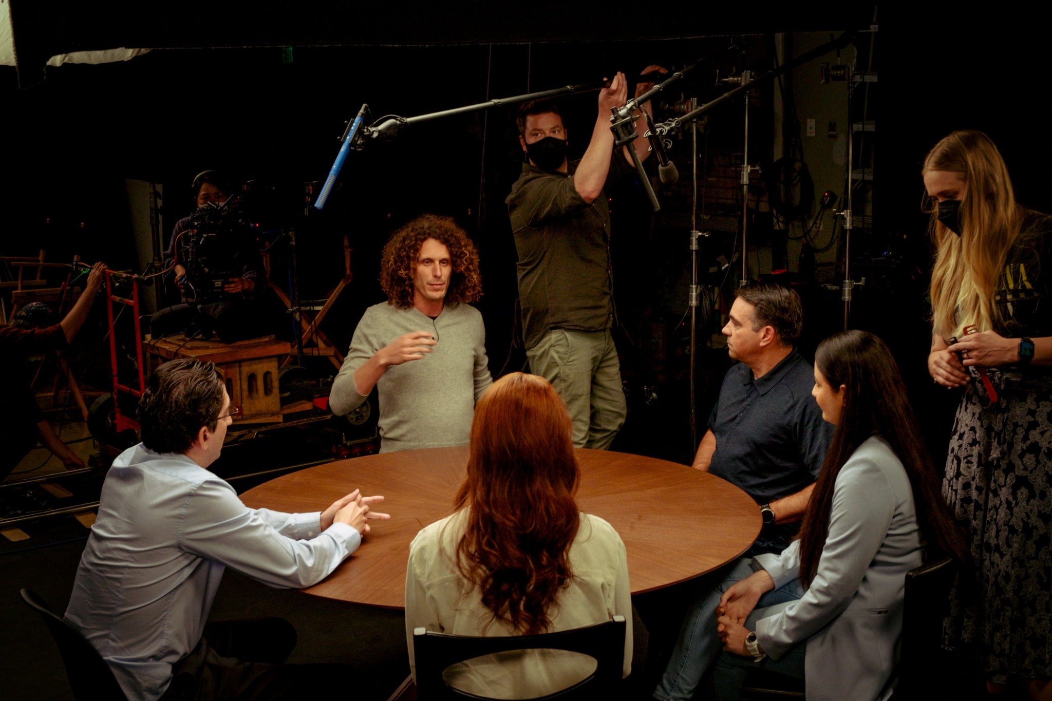 Production still from A Seat at the Table